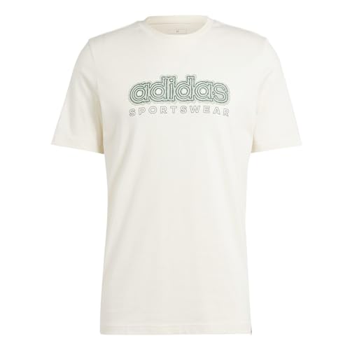adidas Men's Growth Sportswear Graphic Tee T-Shirt, Non-Dyed, L von adidas