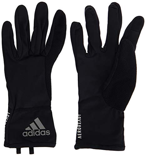 adidas Herren Handschuhe Aeroready, Black/Reflective Silver/White, M, FM0206 von adidas