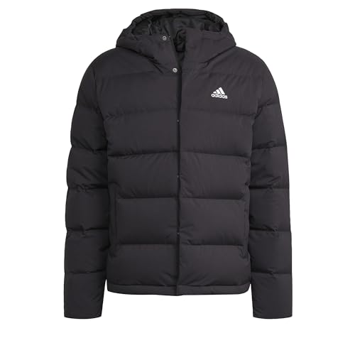 adidas Herren Helionic Hooded Down Jacket, Black, S adidas Herren Helionic Hooded Down Jacket, Black, S von adidas