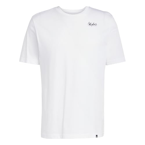 adidas Herren Lounge STILL Life Bowl Graphic T-Shirt, White, L adidas Herren Lounge STILL Life Bowl Graphic T-Shirt, White, L von adidas
