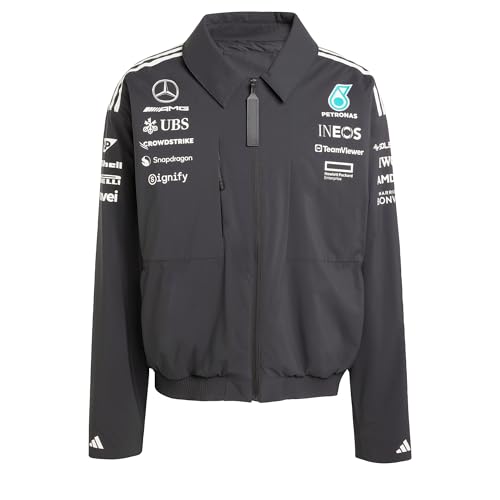adidas Herren MERCEDES - AMG PETRONAS FORMULA ONE TEAM TEAM JACKET MEN, Black/White, 3XL adidas Herren MERCEDES - AMG PETRONAS FORMULA ONE TEAM TEAM JACKET MEN, Black/White, 3XL von adidas