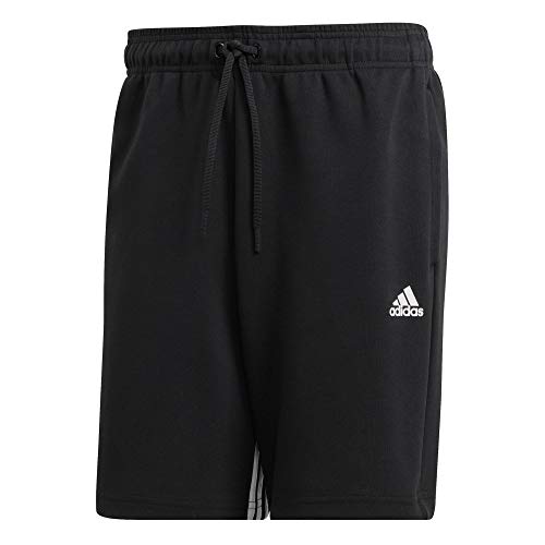 adidas Herren Must Haves 3-Streifen Shorts, Black, L von adidas