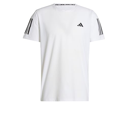 adidas Men's Own The Run Tee T-Shirt, White, XXL von adidas