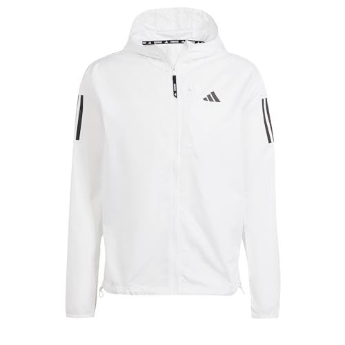 adidas Herren Own the Run Jacket, white/black, L adidas Herren Own the Run Jacket, white/black, L von adidas