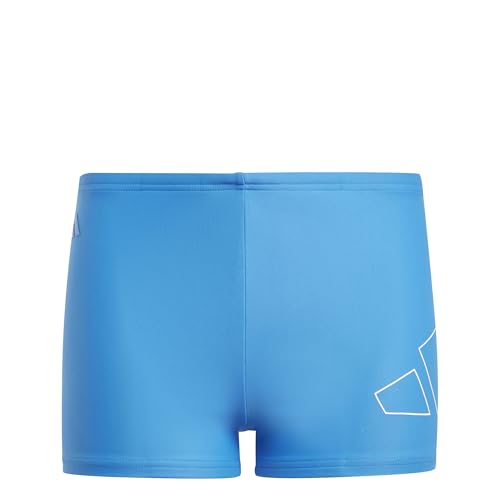 adidas Jungen Performance Big Bars Swim Boxers Kids, Bright Royal/White, 5-6 Years von adidas