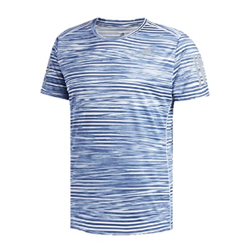 adidas Herren Response Printed T-Shirt, Noble Indigo s18/Blue Tint s18, M von adidas