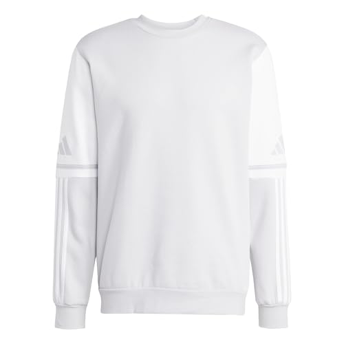 adidas Herren SQUADRA25 Sweat Crew, Team Light Grey/White, XL adidas Herren SQUADRA25 Sweat Crew, Team Light Grey/White, XL von adidas
