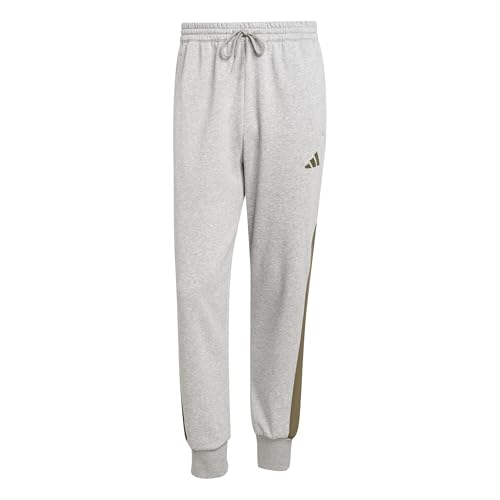 adidas Herren Seasonal Essentials Colorblock Pants, medium Grey Heather, XXL von adidas