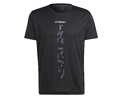 Adidas Herren Shirt (Short Sleeve) Agr Shirt, Black, HT9441, 2XL von adidas