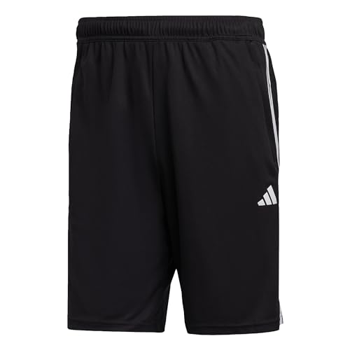 adidas Herren Train Essentials Piqué 3-Stripes Training Shorts, Black/White, S von adidas