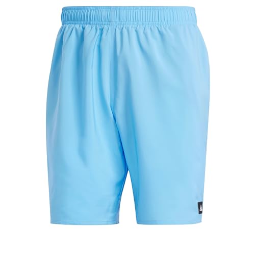 adidas Herren Solid CLX Classic-Length Swim Shorts Badehose, Blue Burst/Black, M von adidas