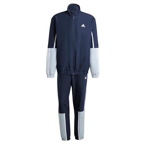 adidas Men's Sportswear Colorblock 3-Stripes Track Suit Trainingsanzug, Legend Ink, XL von adidas