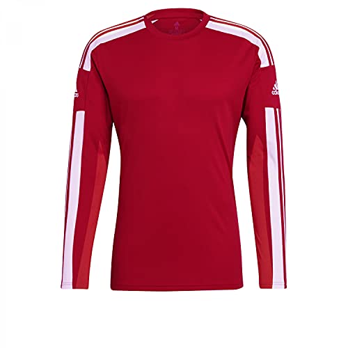 adidas Herren Squad 21 Jsy Ls T Shirt, Team Power Red/White, S EU von adidas