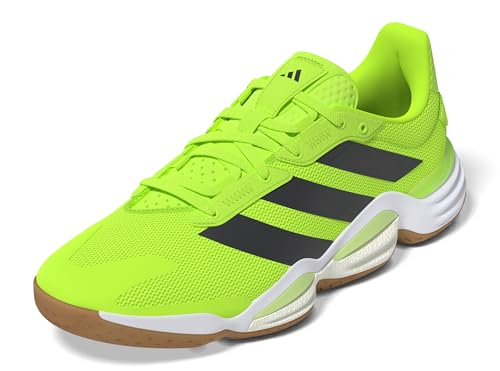 adidas Herren Stabil 16 Hallenschuhe, Lucid Lemon/Carbon/Lucid Lemon, 42.5 EU, Lucid Lemon Carbon Lucid Lemon, 42 2/3 EU von adidas