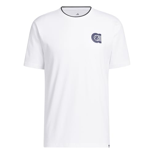 adidas Herren Summer Prep Graphic Tee, White, 3XL adidas Herren Summer Prep Graphic Tee, White, 3XL von adidas