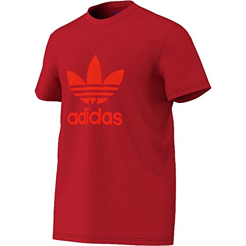 adidas Herren T-Shirt Trefoil Tee, Rot, M, Z30355 adidas Herren T-Shirt Trefoil Tee, Rot, M, Z30355 von Adidas