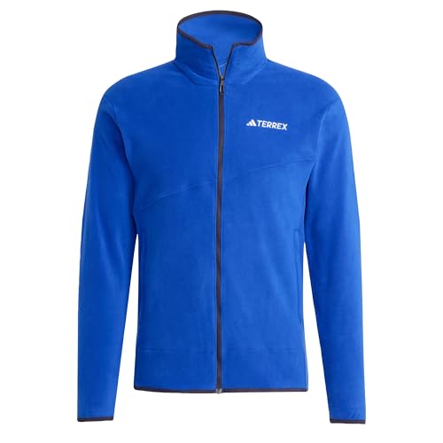 adidas Herren Terrex Multi Full Zip Fleece Jacket, Semi Lucid Blue, 3XL von adidas