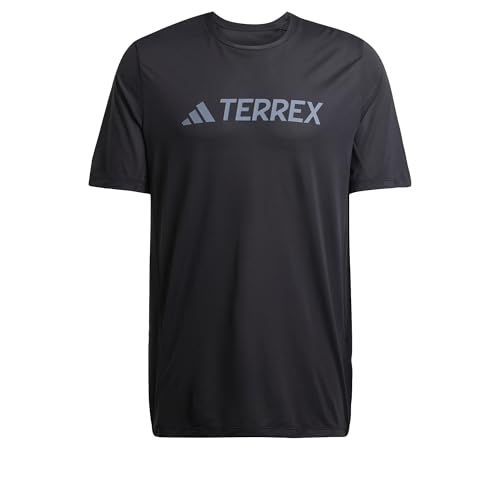 adidas Herren Terrex Multi Climacool Logo Tech T-Shirt, Black, S adidas Herren Terrex Multi Climacool Logo Tech T-Shirt, Black, S von adidas