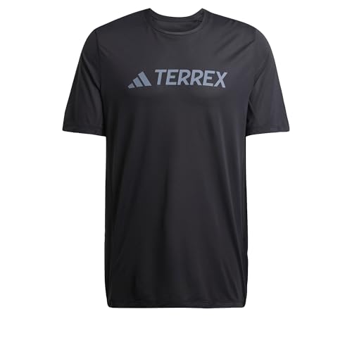 adidas Herren Terrex Multi Climacool Logo Tech T-Shirt, Black, XL von adidas