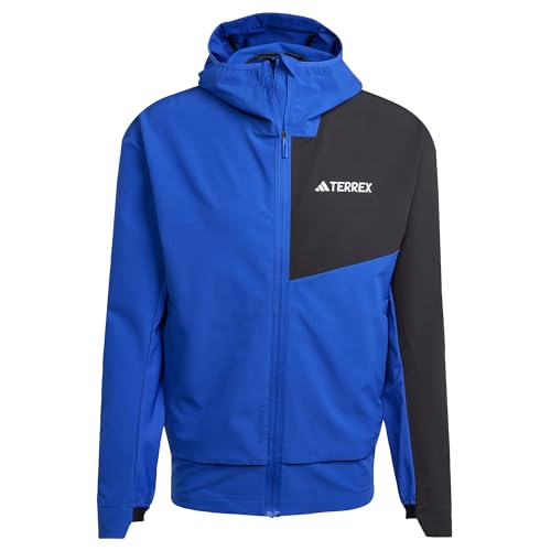 adidas Herren Terrex Multi Soft shell Jacket, Semi Lucid Blue/Black, L adidas Herren Terrex Multi Soft shell Jacket, Semi Lucid Blue/Black, L von adidas
