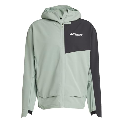 adidas Herren Terrex Multi Soft shell Jacket, silver green/black, L adidas Herren Terrex Multi Soft shell Jacket, silver green/black, L von adidas