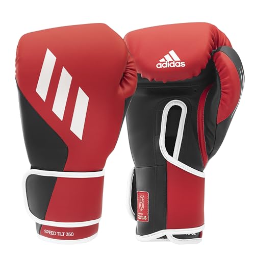 adidas Herren Tilt 350 Velcro Boxhandschuhe, rot/schwarz, 14 oz EU adidas Herren Tilt 350 Velcro Boxhandschuhe, rot/schwarz, 14 oz EU von adidas