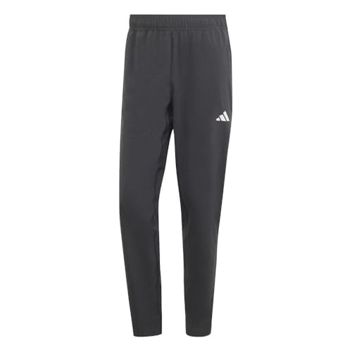 adidas Herren Train Essentials Training Woven Pants Hose, Black/White, XL von adidas