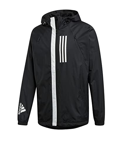 adidas Herren Wind Jacke, Schwarz, S adidas Herren Wind Jacke, Schwarz, S von adidas