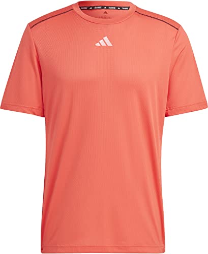 adidas Herren Wo Base Logo T Shirt, Brired/Transp, M EU von adidas