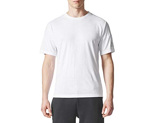 adidas Herren ZNE 2 Wool T-Shirt, White, L adidas Herren ZNE 2 Wool T-Shirt, White, L von adidas