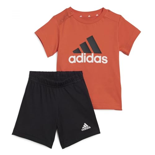 adidas I BL CO T SET Trainingsanzug Unisex Baby, Bright Red/Black, 912M adidas I BL CO T SET Trainingsanzug Unisex Baby, Bright Red/Black, 912M von adidas