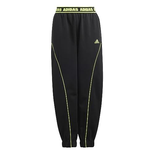 Adidas, Xpress Dance, Tanzhose, Schwarze/Klare Zitrone, 1314, Kind von adidas