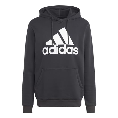 adidas Herren Essentials Fleece Big Logo Hoodie, Black, M adidas Herren Essentials Fleece Big Logo Hoodie, Black, M von adidas