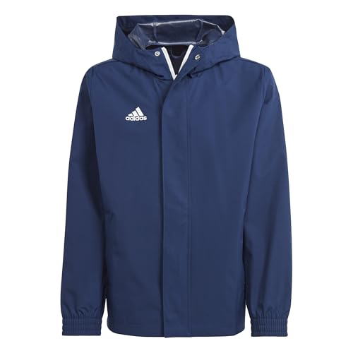 adidas Unisex Kinder Entrada 22 All-Weather Jacket, Team Navy Blue 2, 5-6 Years adidas Unisex Kinder Entrada 22 All-Weather Jacket, Team Navy Blue 2, 5-6 Years von adidas