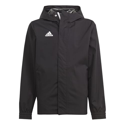 adidas Unisex Kinder Entrada 22 All-Weather Jacket, Black, 15-16 Years adidas Unisex Kinder Entrada 22 All-Weather Jacket, Black, 15-16 Years von adidas