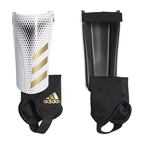 adidas Jugendliche Predator 20 Match Schienbeinschoner, white/Gold met./Black, S von adidas