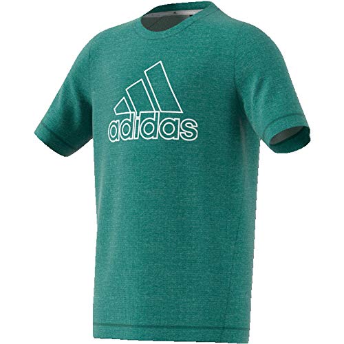 adidas Jungen Climachill T-Shirt Grün, Weiß, 140 adidas Jungen Climachill T-Shirt Grün, Weiß, 140 von adidas