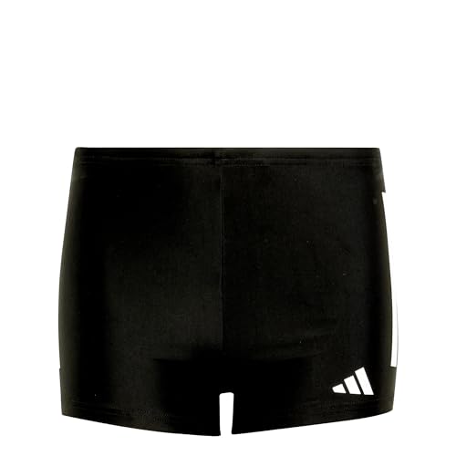 adidas Jungen 3-Stripes Swim Boxers Kids, Black/White, 12-13 Years von adidas