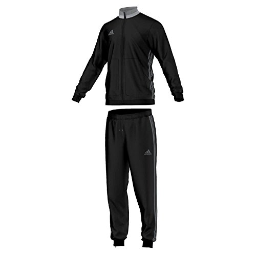 adidas Jungen Präsentationsanzug Condivo 16 PES Trainingsanzug, Black/Vista Grey, 140 von adidas