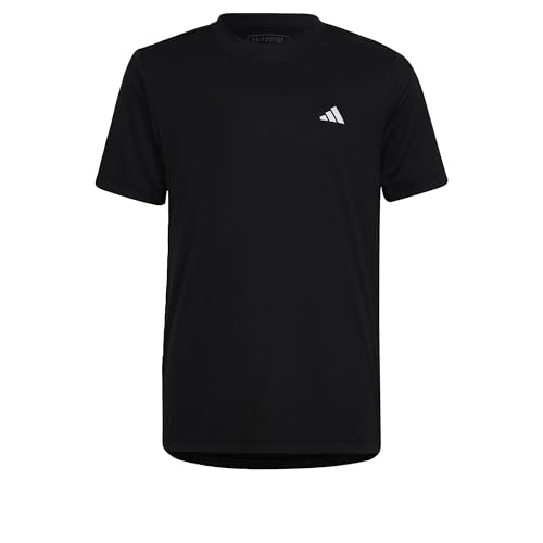 adidas Jungen T-Shirt (Short Sleeve) B Club Tee, Black, HZ9013, 152 von adidas