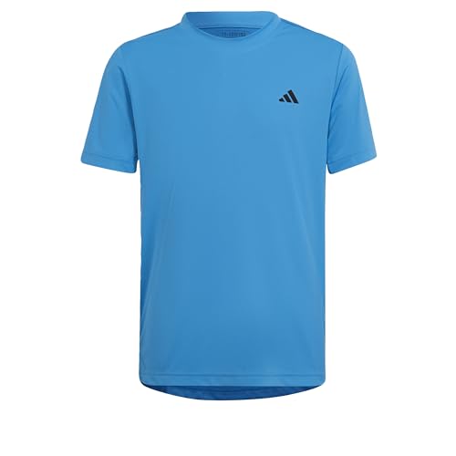 adidas Jungen T-Shirt (Short Sleeve) B Club Tee, Pulse Blue, HZ9010, 152 von adidas