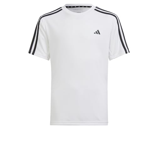 adidas Jungen Train Essentials AEROREADY 3-Stripes Regular-Fit Tee, White/Black, 7-8 Years adidas Jungen Train Essentials AEROREADY 3-Stripes Regular-Fit Tee, White/Black, 7-8 Years von adidas