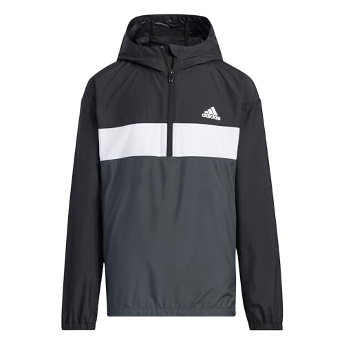 adidas, Woven Anorak, Jacke, Schwarz, 5/6A, Kind von adidas