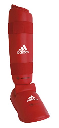 adidas Karate Schienbein und Spannschützer/Fuß Schoner rot, 2 Stück, Gr. L adidas Karate Schienbein und Spannschützer/Fuß Schoner rot, 2 Stück, Gr. L von adidas