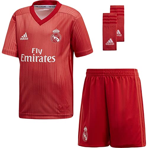 adidas Kinder 18/19 Madrid 3rd Mini-ausrüstung, real Coral/Vivid red, 92 adidas Kinder 18/19 Madrid 3rd Mini-ausrüstung, real Coral/Vivid red, 92 von adidas