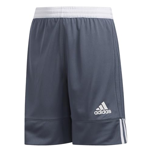 adidas Unisex Kinder 3G Speed Reversible Shorts, Onix/White, 13-14 Years von adidas