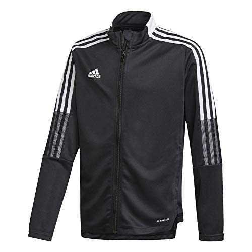 Adidas Unisex-Child TIRO21 TK JKT Y Jacket, Black, 128 Adidas Unisex-Child TIRO21 TK JKT Y Jacket, Black, 128 von Adidas