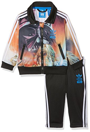 adidas Kinder Star Wars Archive Trainingsanzug Kleinkinder Anzüge & Bodies, bunt/Schwarz, 86 von adidas