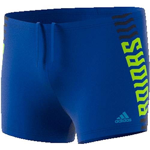 adidas Kinder YB FIT BK Boxer Badeanzug, Azurea/Ciasho/Negro, 152 (11/12) von adidas