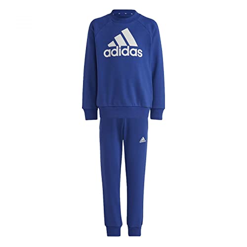 adidas Unisex Kinder Essentials Logo French Terry Jogger Set, semi lucid blue/white, 3-4 Years adidas Unisex Kinder Essentials Logo French Terry Jogger Set, semi lucid blue/white, 3-4 Years von adidas